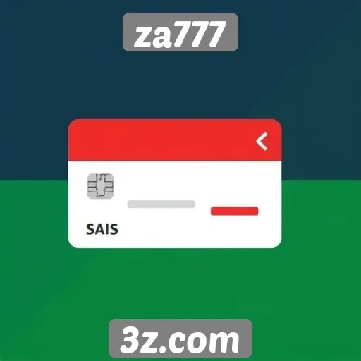 Métodos de pagamento disponíveis no za777