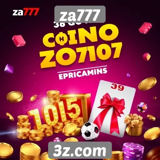 Comparação de bônus e promoções do za777